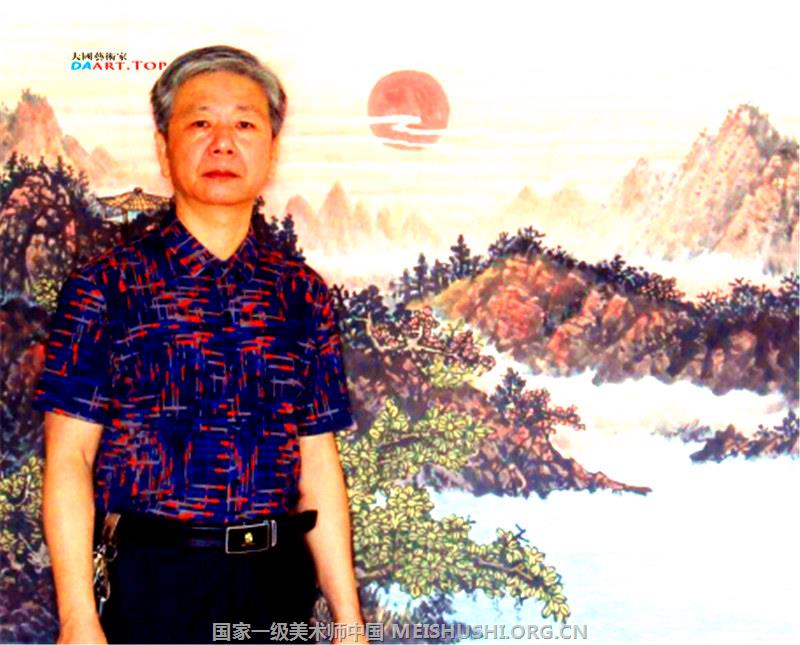 《盛世中华美丽山村》献给人民大会堂最美的画卷 著名书画家陈利波 《盛世中华美丽山村》献给人民大会堂最美的画卷 著名书画家陈利波